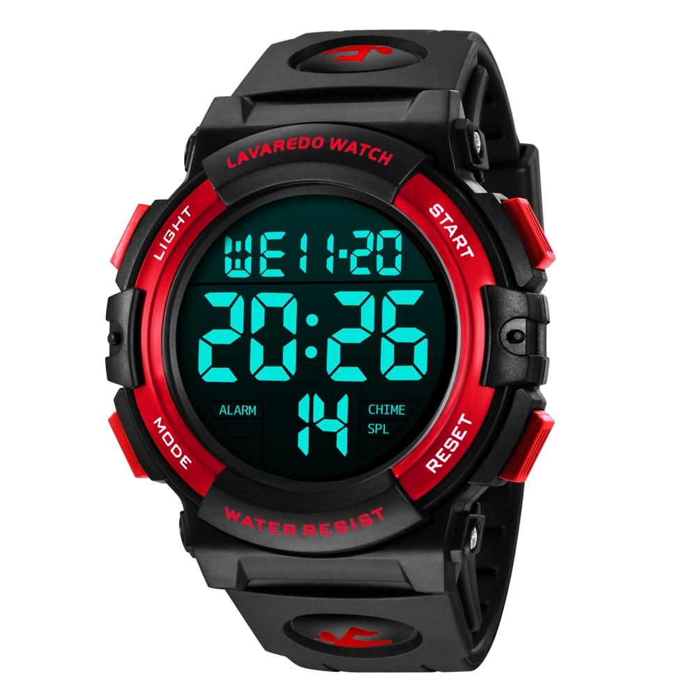 

Men s Digital Watch, Water Resistant to 50 Meters, Date, Day of the Week, Alarm, LED Display, Multi-Function, Waterproof Sports Stylish, Outdoor,