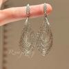 Line Tassel Earrings for Women Minimalist Geometric Drop Earrings Elegant Statement for Party PD2516