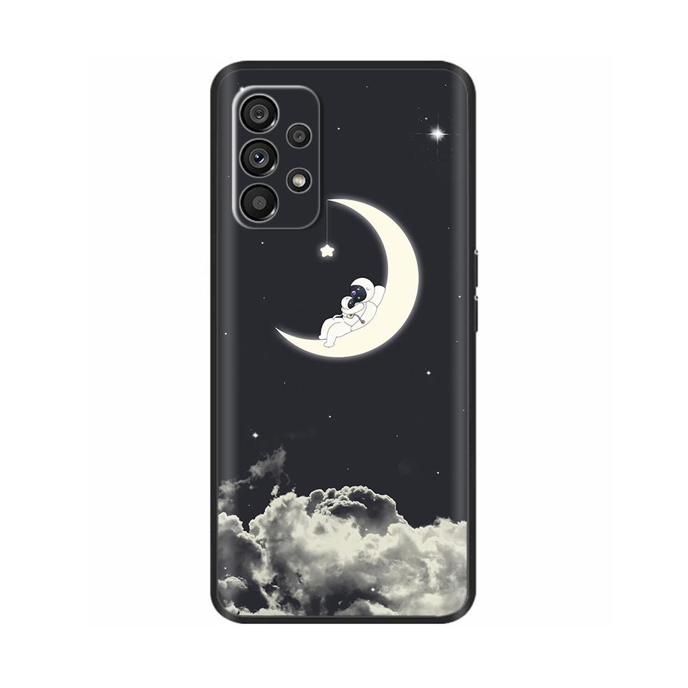 For Samsung A53 Case Cute Panda Flower TPU Soft Silicone Case For Samsung Galaxy A53 5G Cover A 53 SM-A536B Phone Cases Fundas