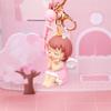 Anne Cute Cartoon Girl Keychain with Bell - Student Bag or Car Pendant, Qixi Festival Gift