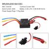 GoolRC 3650 4500KV Brushless Motor with 60A ESC & Programmer Card Combo for HSP HPI Wltoys 1:8 / 1:10 Remote Control Car and Boat Replacement