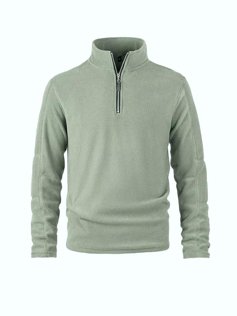 Men's Lambswool Fleece Jacket with Thickened Velvet Hoodie for Autumn and Winter.