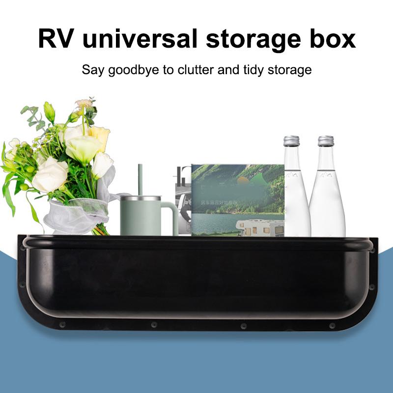 Universal Fit Car Door Handle Tray Box Large Capacity Van Camper Storage Organizer Auto Interior Accessory for Family Trips