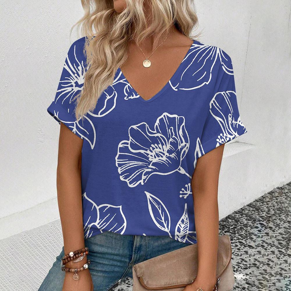 Китайский сине-белый узор с принтом — фото 4