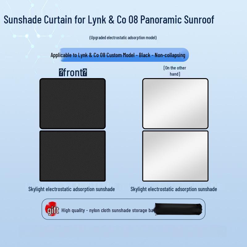Lynk & Co 23 Model 08 Sunroof Sunshade: Heat Insulation & Privacy Protection