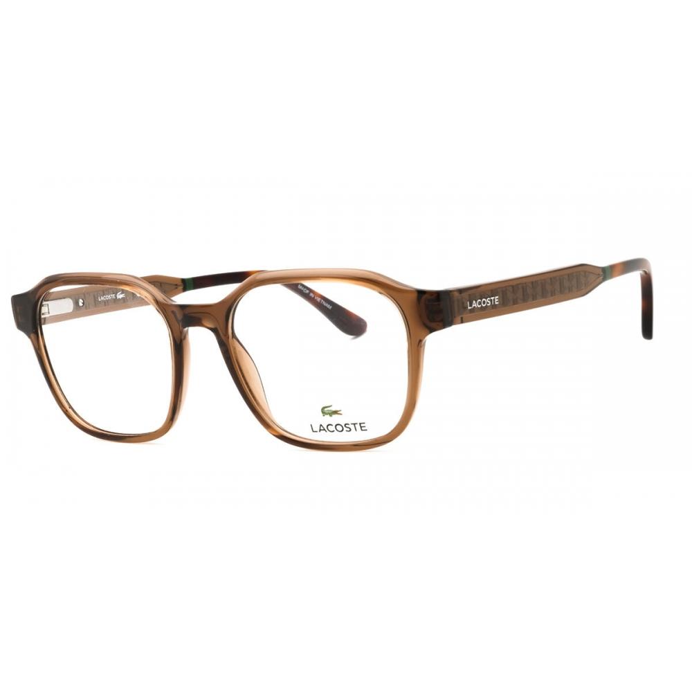 

Lacoste Unisex Eyeglasses L4001 210 Transparent Brown/52-18-00