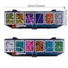 Removable Pans Color Shifting Glitter Lightweight Face Glitter Creative Gift Self Adhesive