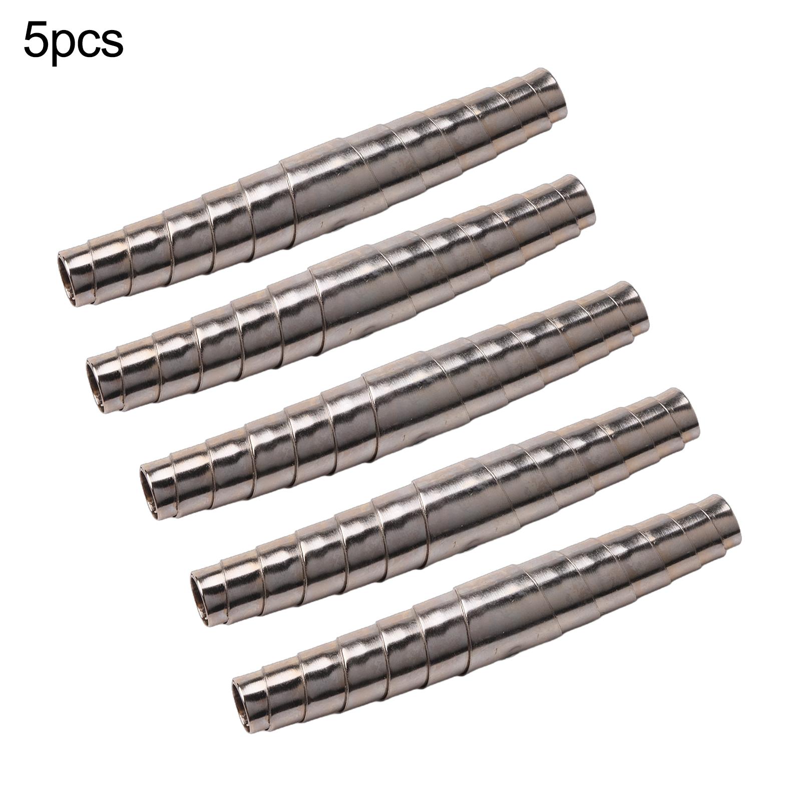 

5 шт. запасная пружина из нержавеющей стали для секаторов, инструмент для прививки, компоненты ножниц, садовые инструменты, серебристый 6/7/8 см 6cm