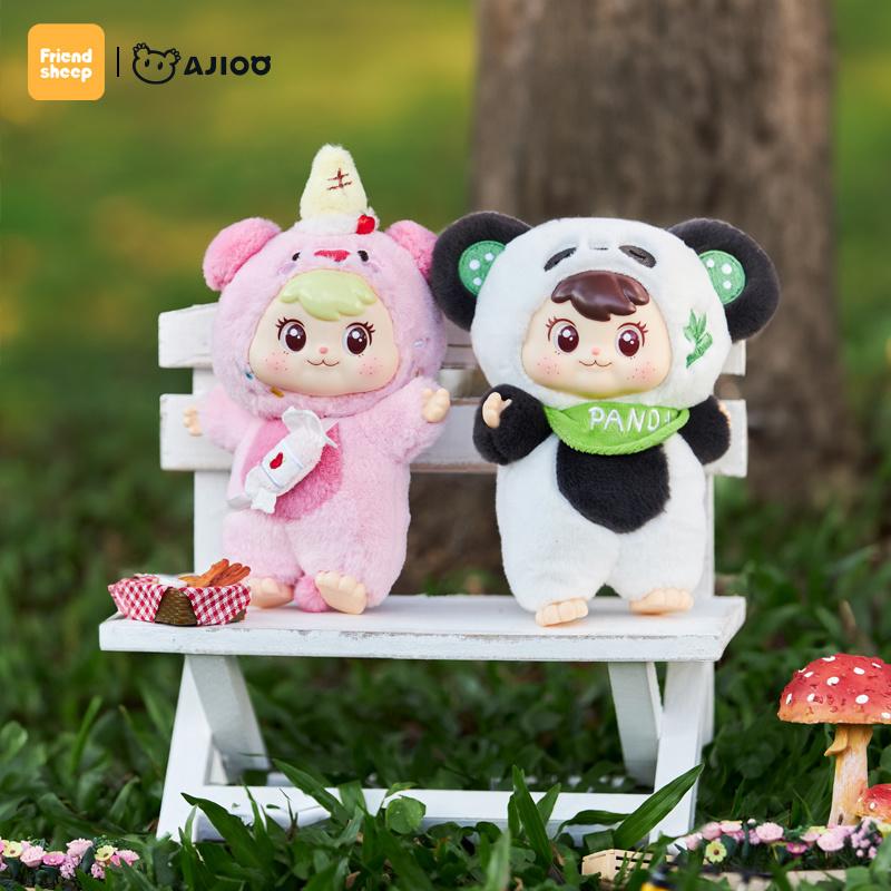 Friendheep Ajioo Extraordinary Encounter Cute Friends Series Blind Box Series Toy Backpack Doll Pendant Mysterious Box Fun Gifts