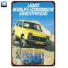 Lada Retro Metal Tin Sign Garage Wall Decor Vintage Car