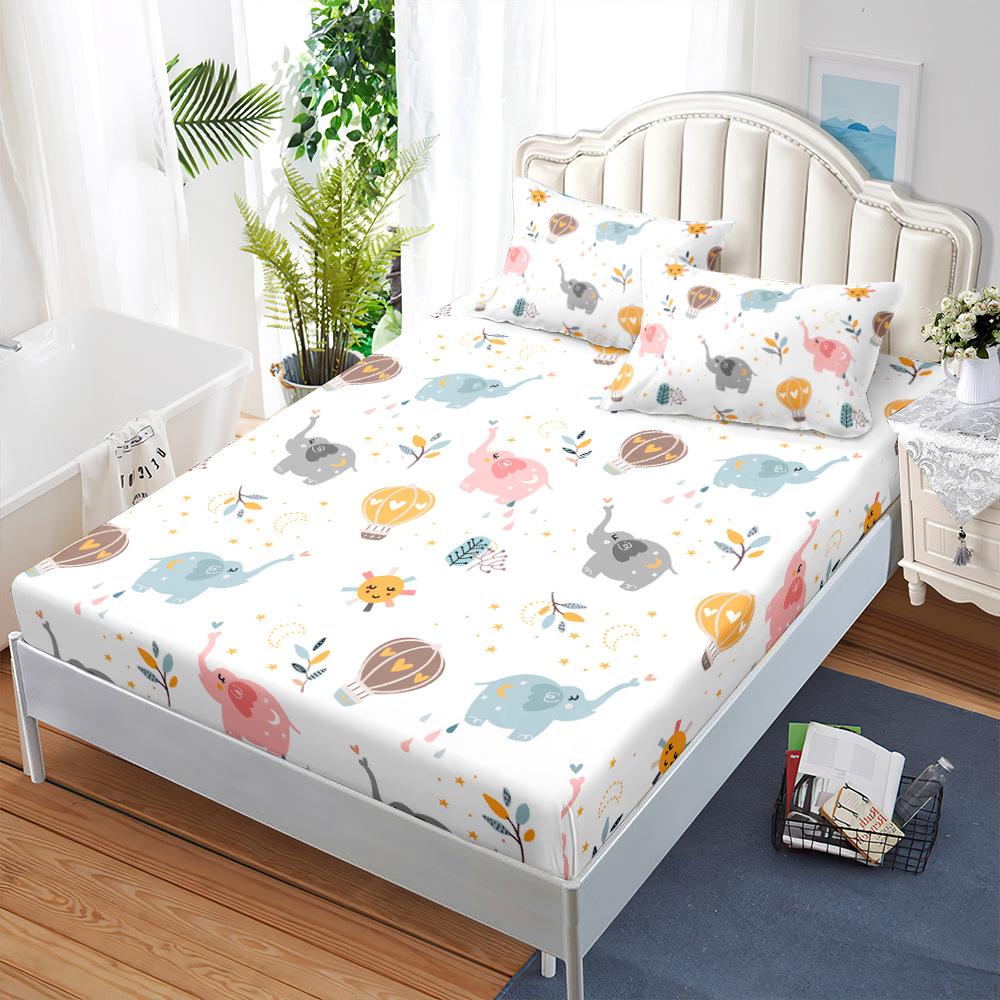 Three-Piece Mattress, Bed Cover, Small Fresh Mattress, Protective Cover, Bed Cover.