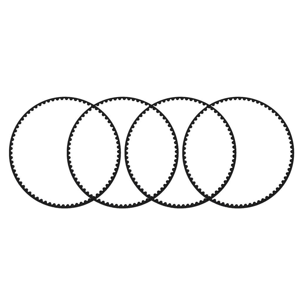 2/4 ks Náhradní vakuové řemeny Vakuový gumový hnací řemen pro 3M180 3M186 3M198 3M201 3M207 3M210 Roboty na čištění podlah