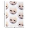 Sad Cat Throw Blanket Warm Winter Halloween Thermal Decorative Blankets