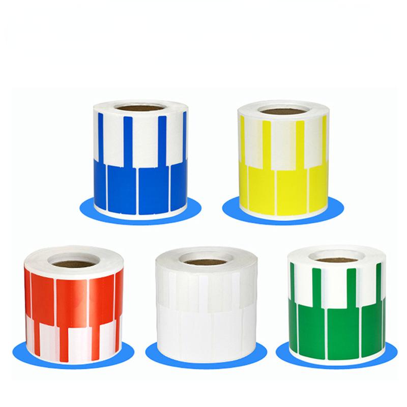 500Pcs/Roll 70*24mm Cable Labels Wire Marking Network Waterproof Thermal Printer Sticker Organizer Self-Adhesive Label Cable Tags