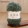 Hand Knitted Fur Yarn Long Hair  Hat Scarf DIY Wool Yarn Simulation Fur Crt Material Autumn Faion Accories