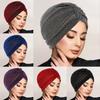 Elastic Hijab Caps Shiny Cancer Chemo Hat Comfortable Head Wrap Cap  Women Headwear