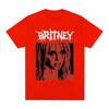 2026 Summer Britney Spears Metal Rock Graphic Tshirt Unisex Unisex Fashion Hip Hop Breathable Short Sleeve Tee Oversized Y2k