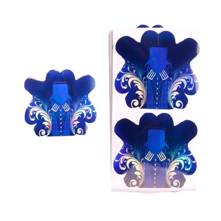 100 Pieces Nail Sculpting Forms With Strong Adhesive Nail Extension Accessory For Seamless Application At Home Or Salon