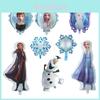 Frozen Princess Elsa Anna Balloons For Birthday Party Decoration