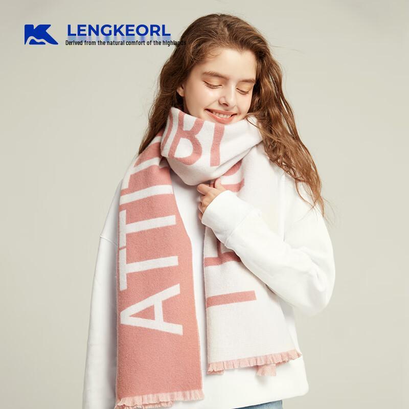 LENGKEORL Women's 100% Wool Scarf