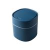 Household Flip Desktop Trash Can Dressing Table Study Waste Basket Bedside Table Small With Lid Sundries Storage