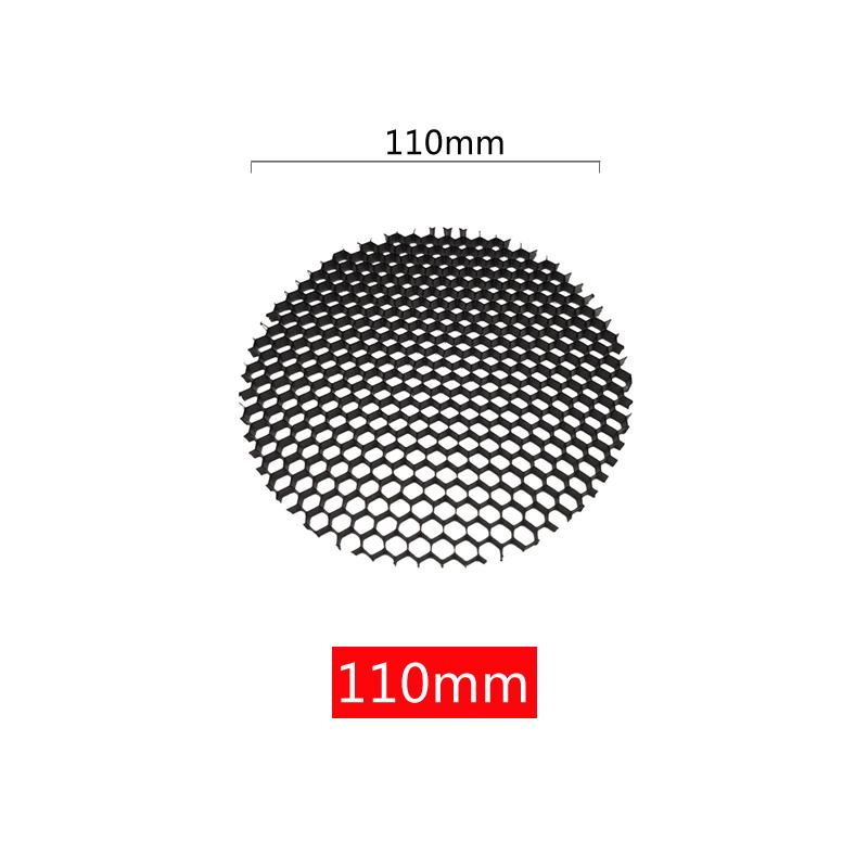 LED Downlight Anti-orbire Acoperire Plasă Fagure Lumină pe Șină Spot Lumină Moale Aluminiu Rotund Anti-strălucire Grilaj Abajur Hoo