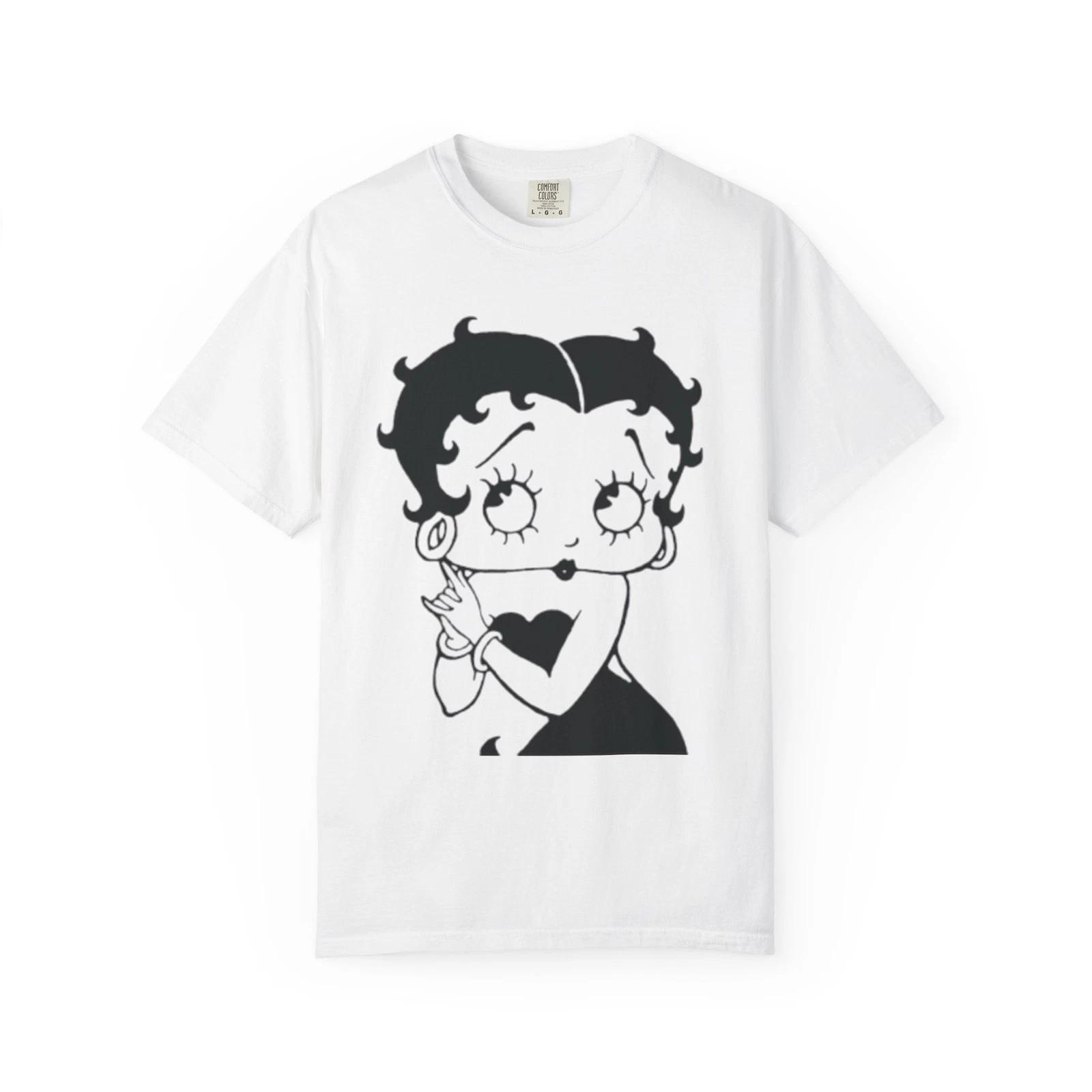 Betty Boop Vintage T-Shirt, Unisex Tee, Gift XL
