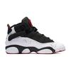 Jordan 6 Rings Black Gym Red GS 323419-012