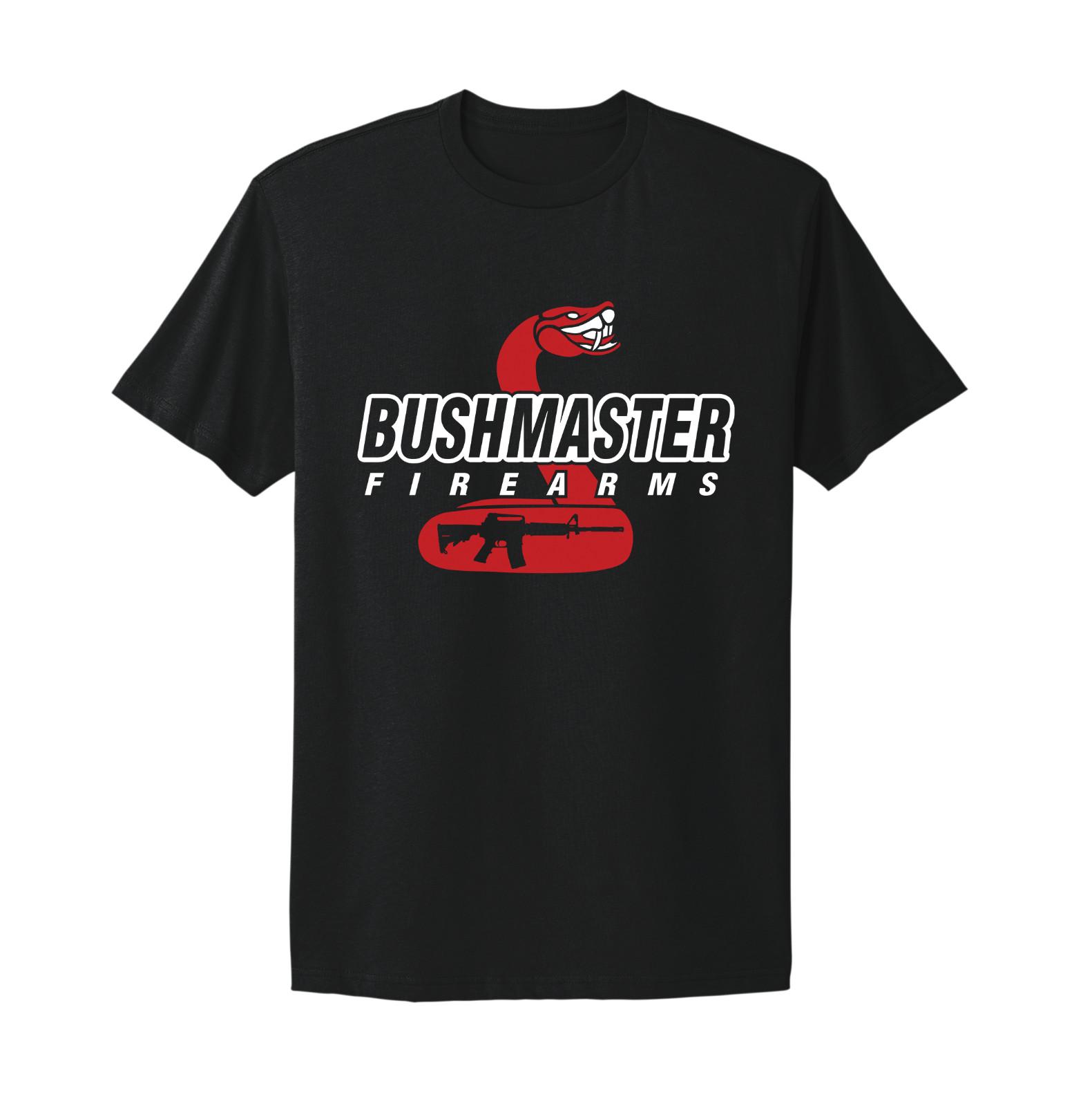 Bushmaster Guns Firearms Logo Unisex Black T-shirt XXXL