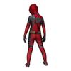 Kids Deadpool Costume Cosplay Set Bodysuit with Mask Halloween Theme Party Role Play 110cm
