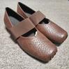 Mary Jane shoes women's 25 new retro French thick heel pig nose elephant pattern rubber band design ballet fashion shoes