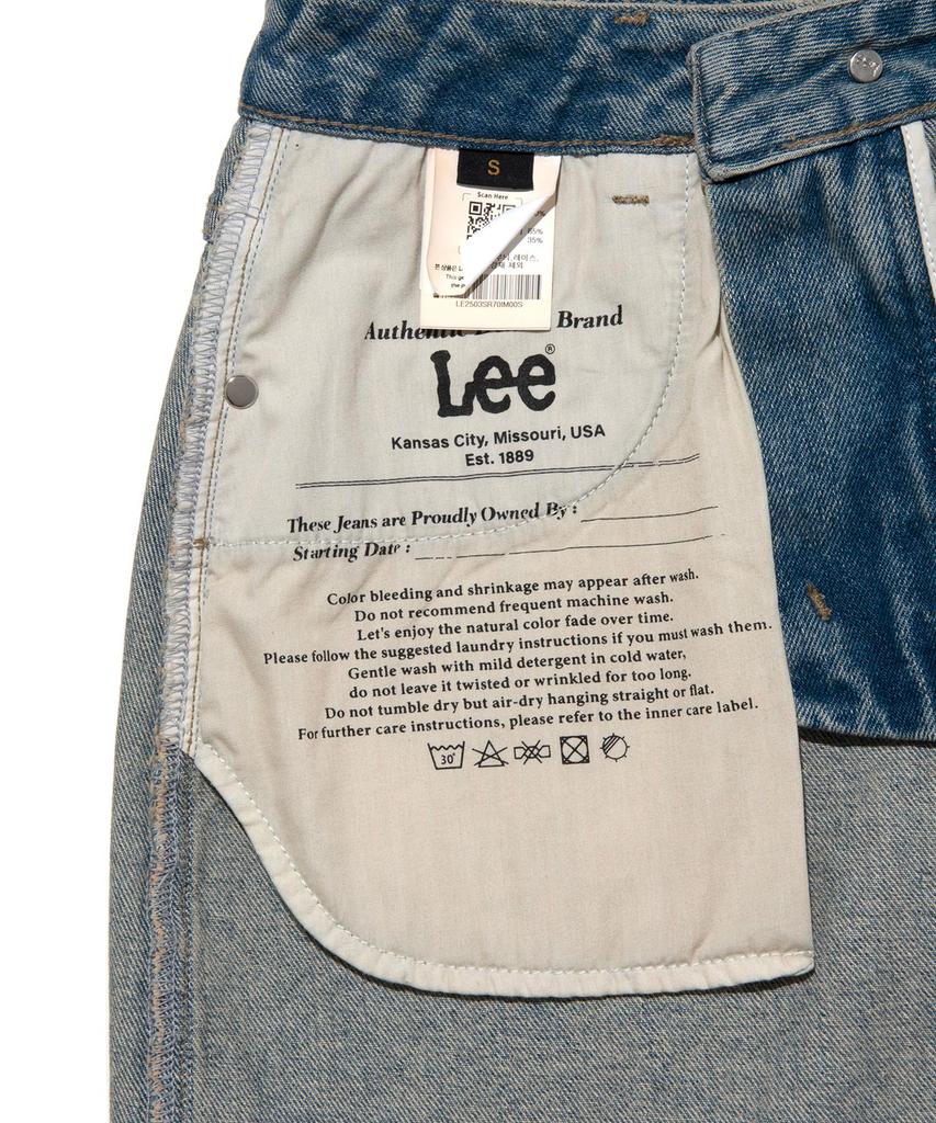 Lee Denim Mini Skirt Indigo Medium