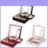Elegant Style Leather Jewelry Box With Large Capacity For Home Organization And Gift Giving