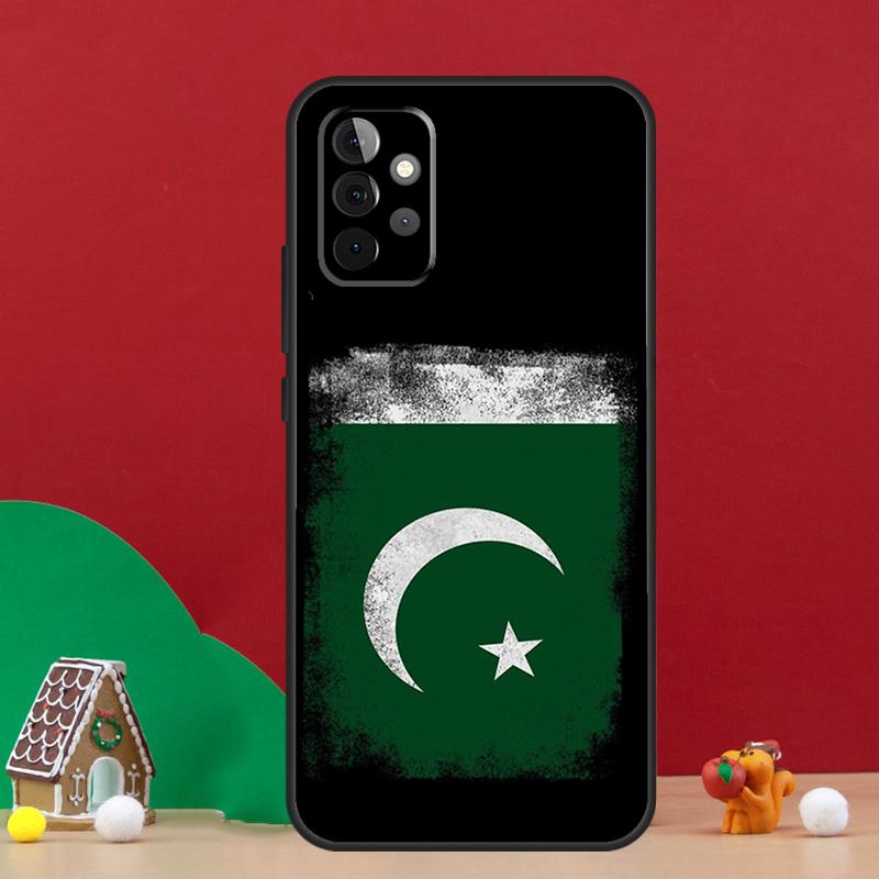 Pakistan Flag Banner Case For Samsung Galaxy A17 A06 A16 A56 A36 A54 A34 A14 A52 A32 A13 A23 A33 A53 A15 A35 A55