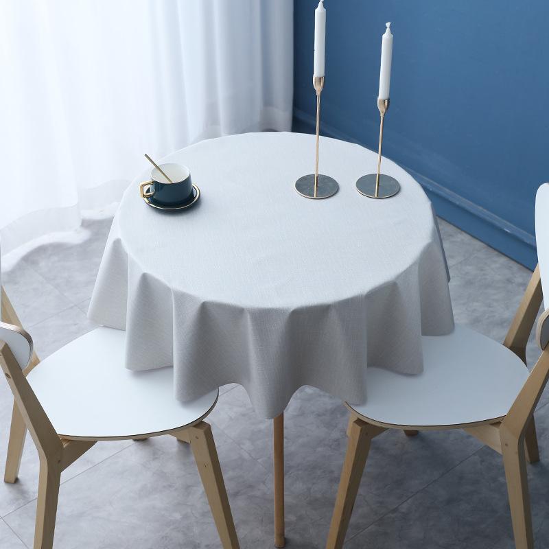 Pvc Dining Table Cloth Household Rectangular Coffee Table Tablecloth Simple Table Mat
