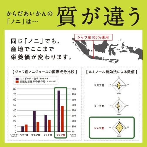 Chojuku Noni 100% Noni Juice, Matured Type, 900ml, 3 Bottles
