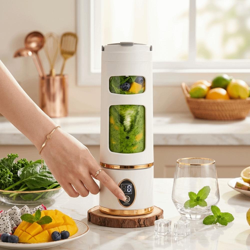 USB Charging Fruit Juice Blender Compact Design Juicer Cup Fresh Juice Maker Office