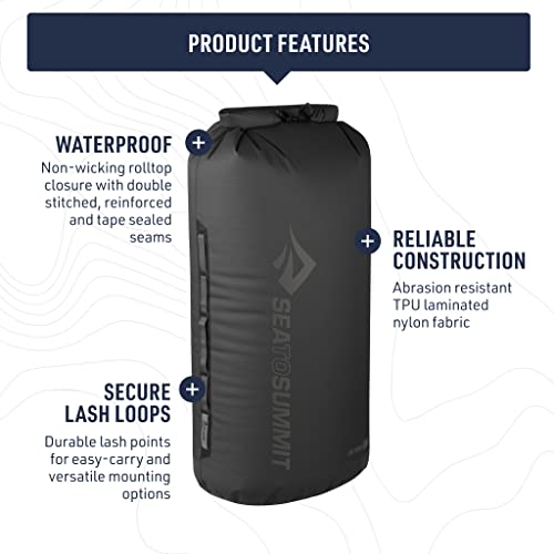 SEA TO SUMMIT Big River Dry Bag, 13L, Tiefschwarz
