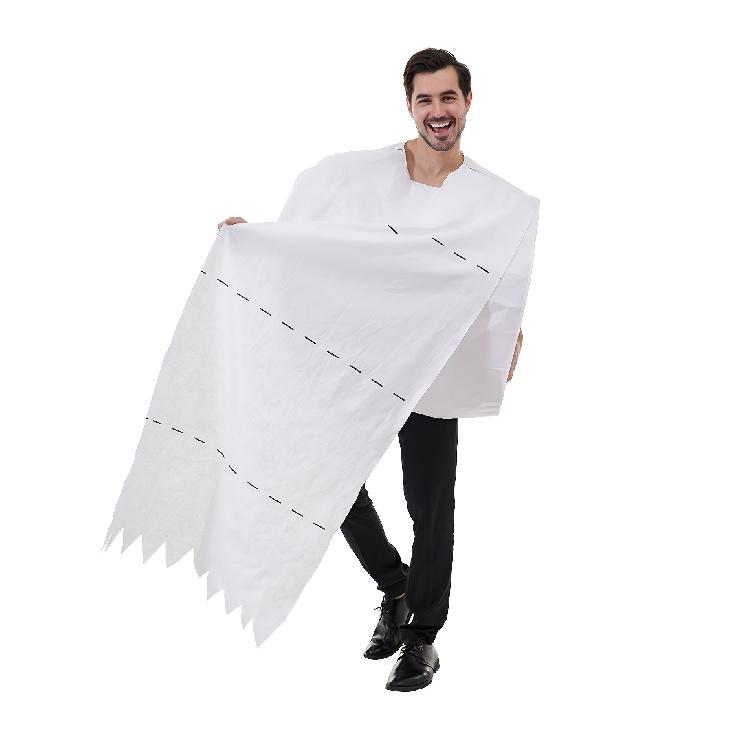 1Pc Halloween Toilet Paper Costume Cosplay Masquerade Stage Performance Outfit