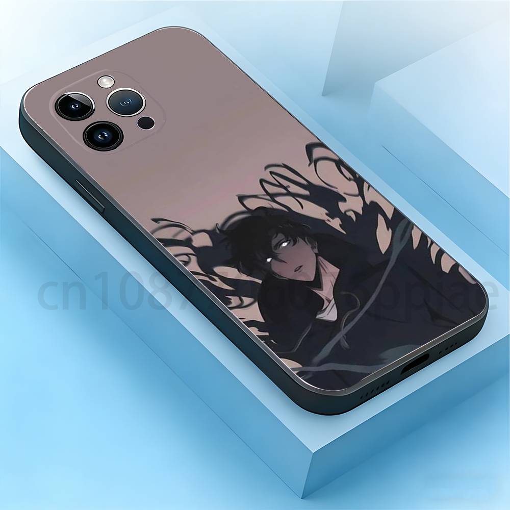 Sung Jin-woo Handyhülle Für iPhone 17,16,15,14,13,12,11,XR,Pro,Max,Plus,mini, Silikon Schwarz Hülle
