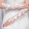 Wedding Gloves Lace Short Long For Photo Shoot Bride Proposal Evening Party Flowers Handkerchiefs Chinese Origin Wedding Accesso