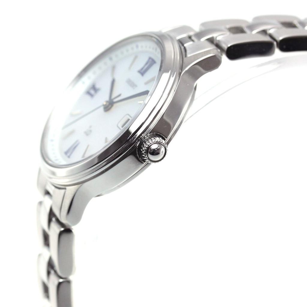 Orient iO SOLAR Solar Made In with White Watch, Japan, Manufacturer's Warranty, RN-WG0007A, Women's,