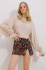 Women's Shirt New Season Fashion Green Sleeves Flounce Viscose Woven Shirt