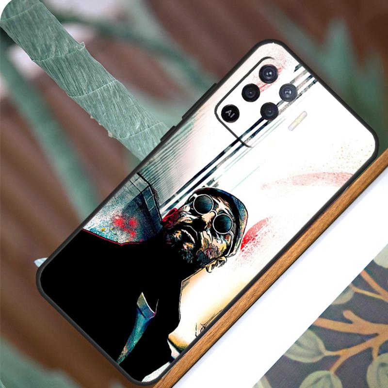 Leon The Professional For OPPO A52 A72 A92 A98 A78 A58 A5 A9 A15 A17 A77 A53S A57S A94 A74 A54 A16 A76 A96 Case