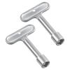 A25F-P1300-PART-13-KEY Clé de borne d'incendie Clé de borne d'incendie Outil de fermeture pour vannes de tuyau d'arrosage extérieur