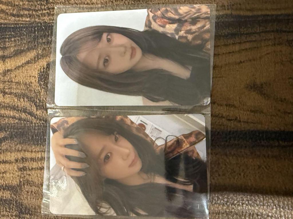 [USED] aespa 2025 LIVE TOUR 6000 yen bonus trading card Gisele