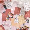 50pcs Vintage Paper Multi Style Deco Retro Stationery Supplies Writing Paper Junk Journal Label Scrapbooking Material Supplies