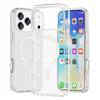 Case for iPhone 17 Pro Max - TPU+PC, Transparent, MagSafe