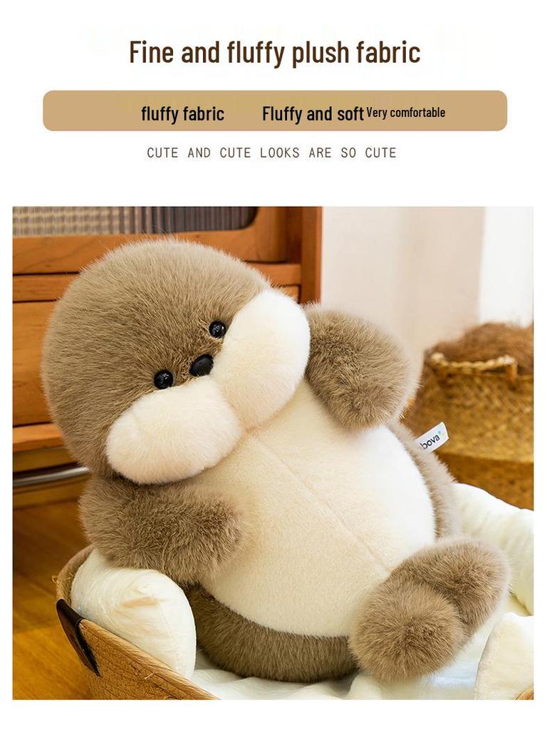 Dundun Ocean Seal Plush Toy - Cute Sleep Companion & Children's Birthday Gift