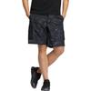 Adidas Originals Trefoil All-Over Print Button-Up Straight Shorts Men Bottoms Black HS7288